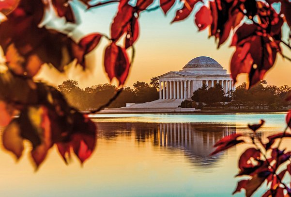 Best of New York City mit Washington DC - Washington DC, Jefferson Memorial