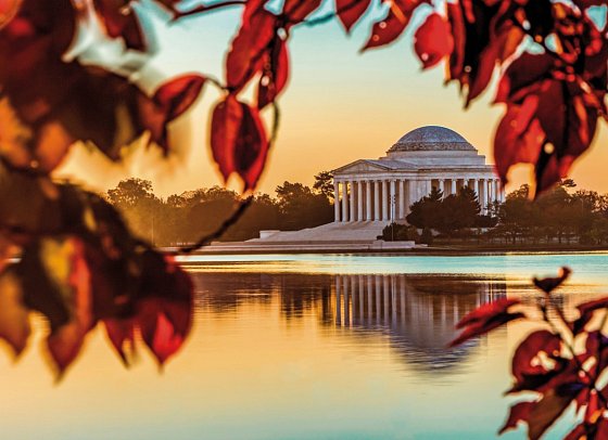 Best of New York City mit Washington DC - Washington DC, Jefferson Memorial