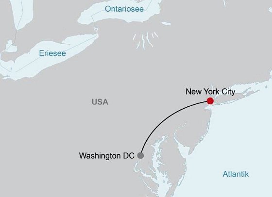 Best of New York City mit Washington DC