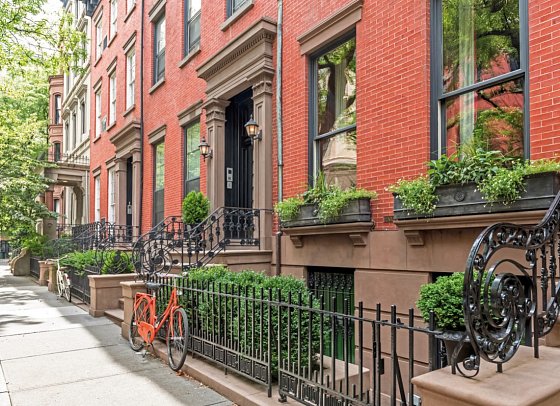 Best of New York City mit Washington DC - Brownstone-Häuser, Brooklyn