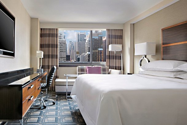 Sheraton New York Times Square - Wohnbeispiel Standard King (Zimmercodierung UG2)
