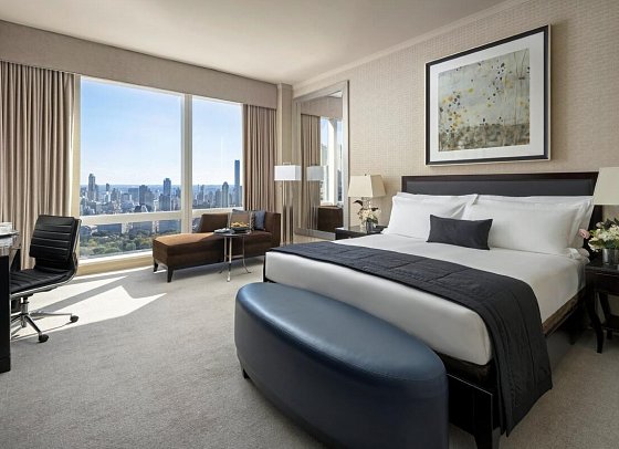 Mandarin Oriental New York - Wohbeispiel Premier Central Park View (Zimmercodierung US1)