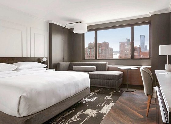 Marriott Downtown New York - Wohnbeispiel Deluxe One King bed (Zimmercodierung UD2)