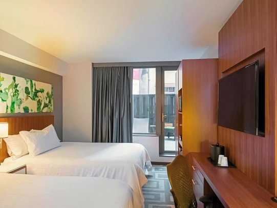 Hilton Garden Inn New York/Central Park South-Midtown West - Wohnbeispiel Two beds (Zimmercodierung UG4)
