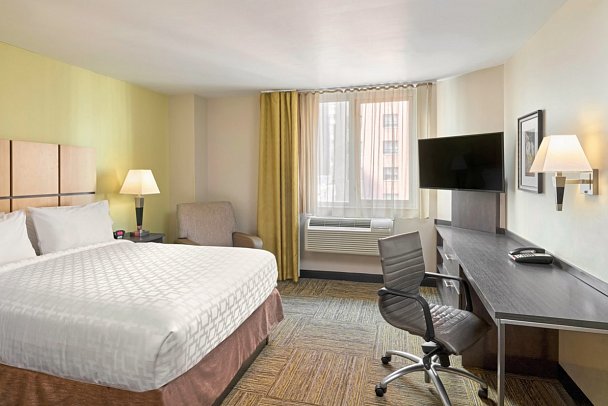 Candlewood Suites New York City – Times Square - Wohnbeispiel Studio Suite One bed (Zimmercodierung UG2)