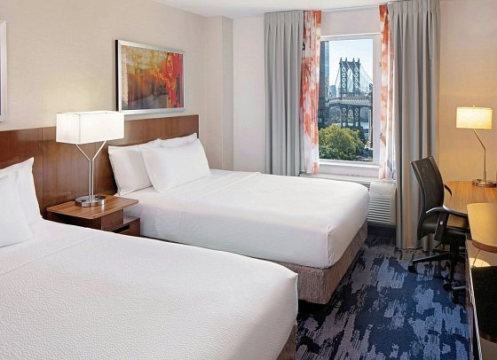 Fairfield Inn & Suites NY Manhattan/Downtown East - Wohnbeispiel Standard Two Queen beds (Zimmercodierung UG4)