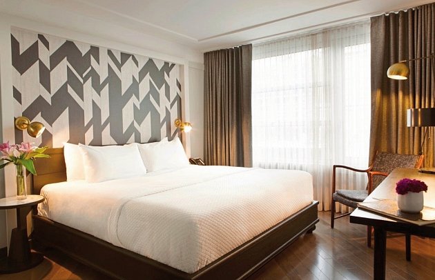 The Tillary Hotel - Wohnbeispiel Standard Room (Zimmercodierung UG1)