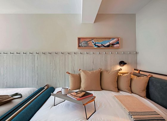 MOXY New York Times Square - Wohnbeispiel Standard Two Double beds (Zimmercodierung UG4)