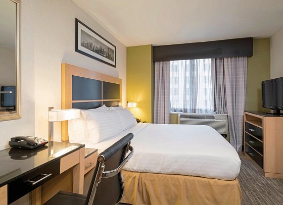 Holiday Inn Express New York City-Wall Street - Wohnbeispiel Standard One King (Zimmercodierung UG2)