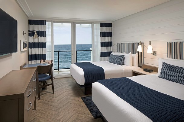 Hutchinson Shores Resort Jensen Beach - Wohnbeispiel Oceanfront Room (Zimmercodierung UGM)