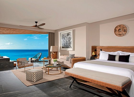 Impression Moxché by Secrets - Wohnbeispiel Signature Suite Oceanview (Zimmercodierung WBM)