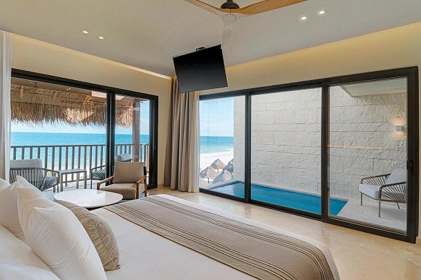 Valentin Imperial Riviera Maya - Wohnbeispiel Dunas Private Pool OV Top Floor Suite (Zimmercodierung W2R)