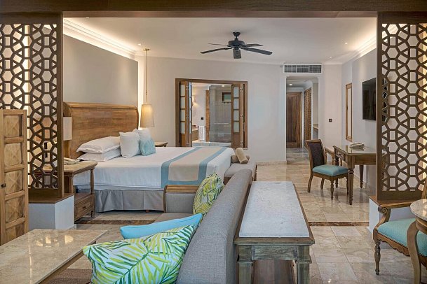 Valentin Imperial Riviera Maya - Wohnbeispiel Golden Juniorsuite (Zimmercodierung JB2)