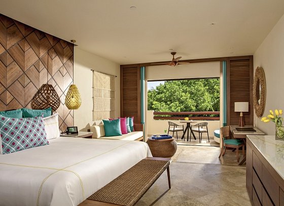 Secrets Maroma Beach Riviera Cancun - Wohnbeispiel Juniorsuite Tropicalview (Zimmercodierung JBG)