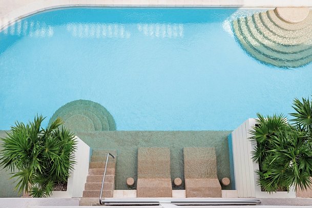 Paradisus Playa del Carmen - Wohnbeispiel Mastersuite Nikté Swim Up (Zimmercodierung AMQ)