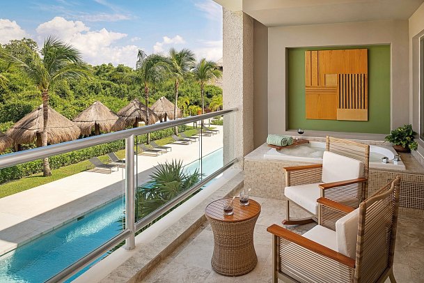 Paradisus La Perla - Wohnbeispiel The Reserve Suite Gardenview (Zimmercodierung AD1)