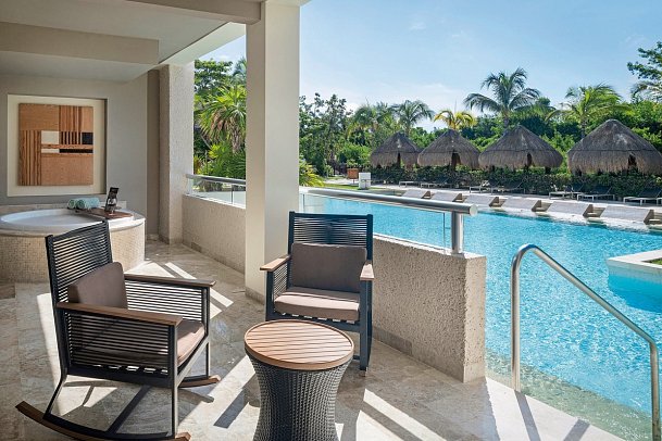 Paradisus La Perla - Wohnbeispiel The Reserve Mastersuite Swim Up (Zimmercodierung ABQ)