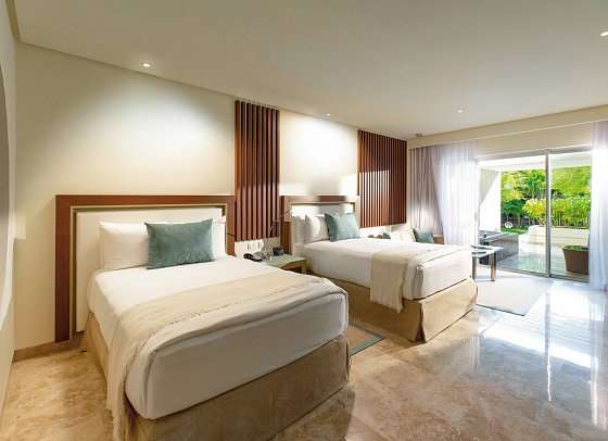 Paradisus La Perla - Wohnbeispiel Juniorsuite Gardenview (Zimmercodierung JB1)