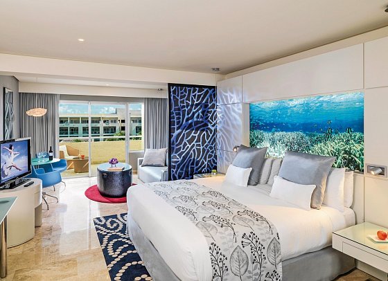 Paradisus La Perla - Wohnbeispiel Juniorsuite Gardenview (Zimmercodierung JB1)