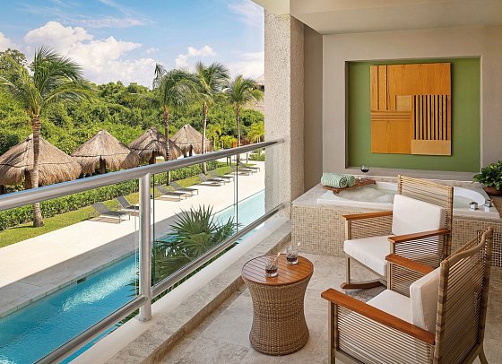 Paradisus La Perla - Wohnbeispiel The Reserve Suite Gardenview (Zimmercodierung AD1)