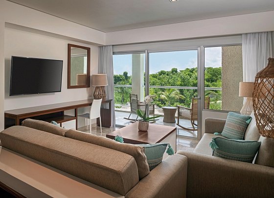 Paradisus La Perla - Wohnbeispiel The Reserve Mastersuite Gardenview (Zimmercodierung AD2)