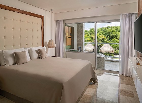 Paradisus La Perla - Wohnbeispiel The Reserve Mastersuite Gardenview (Zimmercodierung AD2)