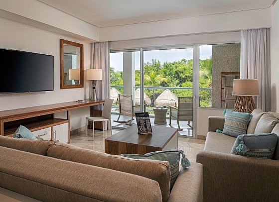 Paradisus La Perla - Wohnbeispiel The Reserve Mastersuite Gardenview (Zimmercodierung AD2)