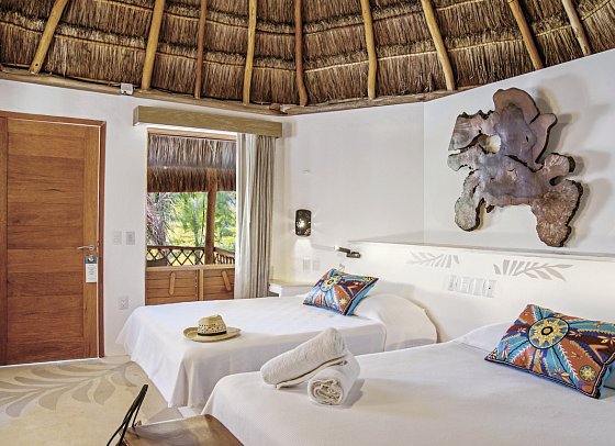 Mahekal Beach Resort - Wohnbeispiel Gardenview-Palapa