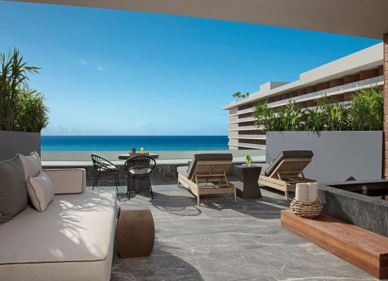 Platinum Yucatan Princess - Wohnbeispiel Preferred Club Juniorsuite Oceanfront (Zimmercodierung JBO)