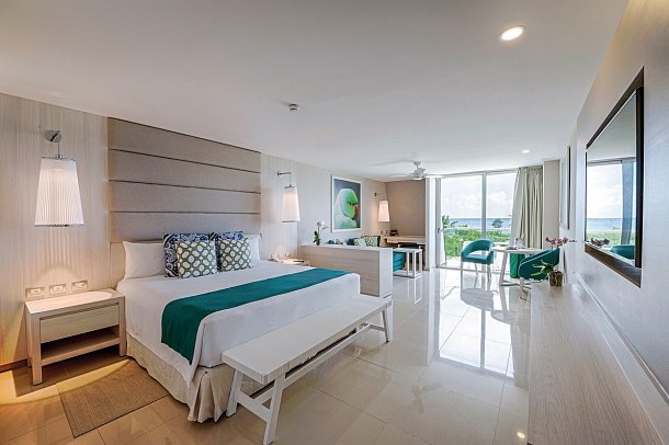 Grand Sirenis Riviera Maya Hotel & Spa - Wohnbeispiel Juniorsuite (Zimmercodierungen JP1 & JD1)