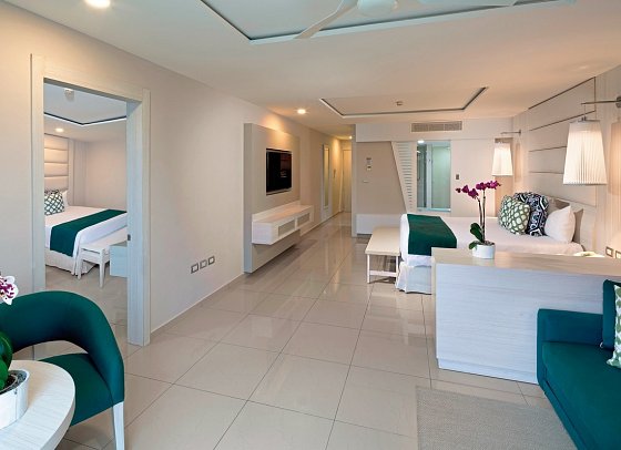 Grand Sirenis Riviera Maya Hotel & Spa - Wohnbeispiel Juniorsuite (Zimmercodierungen JP1 & JD1)
