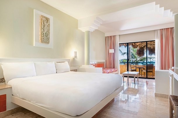 Iberostar Waves Quetzal - Wohnbeispiel Juniorsuite Oceanfront (Zimmercodierung J9O)