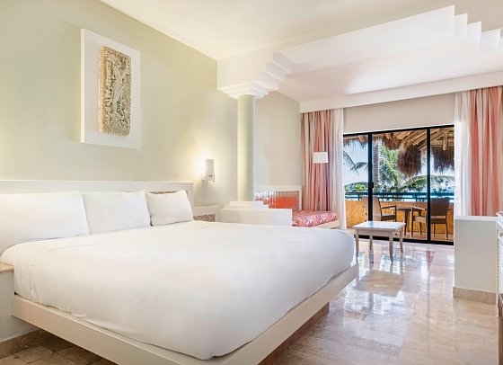 Iberostar Waves Quetzal - Wohnbeispiel Juniorsuite Oceanfront (Zimmercodierung J9O)