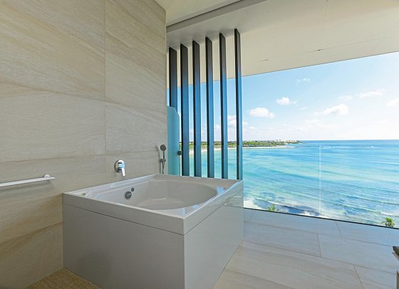 Barcelo Maya Riviera - Beispiel Bad Juniorsuite (Zimmercodierung JB1)
