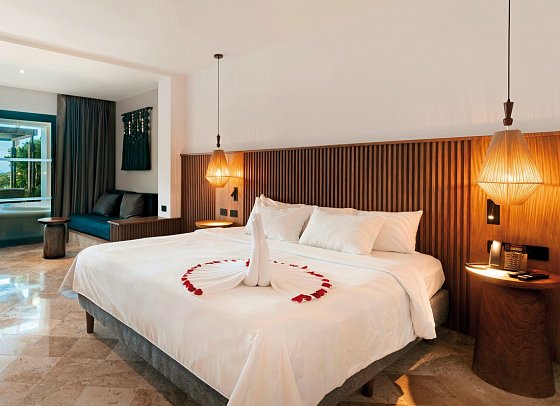 Akumal Bay Beach Resort & Spa - Wohnbeispiel Premium Juniorsuite Garden (Zimmercodierung J2G)