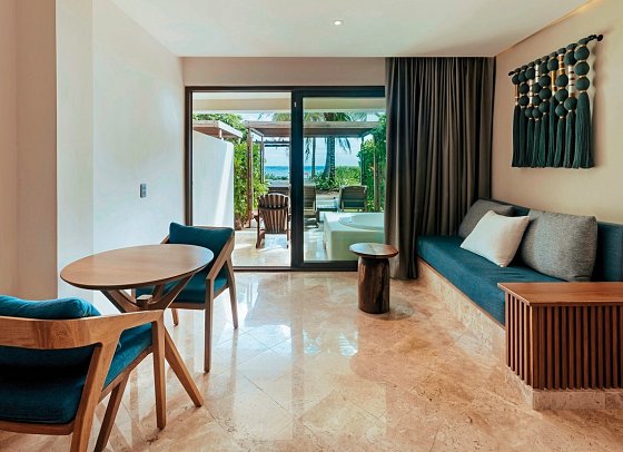 Akumal Bay Beach Resort & Spa - Wohnbeispiel Premium Junior Suite Garden (Zimmercodierung J2G)