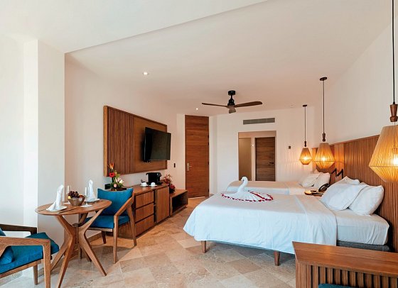 Akumal Bay Beach Resort & Spa - Wohnbeispiel Premium Juniorsuite (Zimmercodierung JBO)