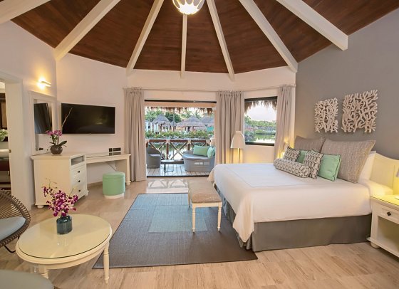 Grand Palladium Select White Sand - Wohnbeispiel Romance Bungalow by the Lake (Zimmercodierung BBC)