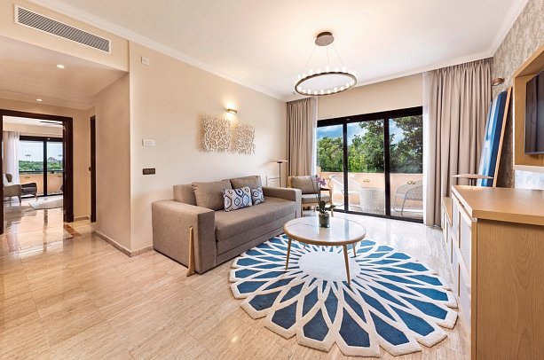 Grand Palladium Select White Sand - Wohnbeispiel Suite Gardenview (Zimmercodierung W2G)