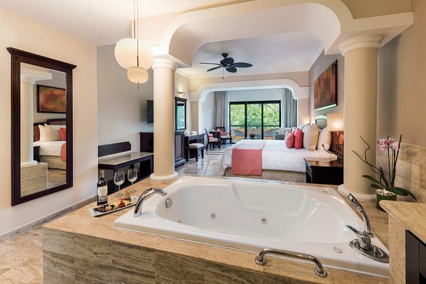 Grand Palladium Select White Sand - Wohnbeispiel Juniorsuite Gardenview (Zimmercodierungen JBG, JPG & JC1)