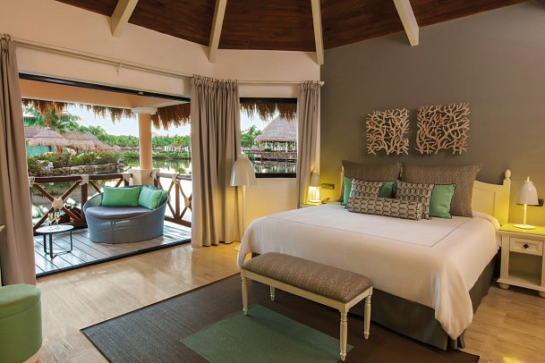 Grand Palladium Select White Sand - Wohnbeispiel Romance Bungalow by the Lake (Zimmercodierung BBC)