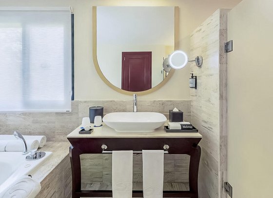 Grand Palladium Select White Sand - Wohnbeispiel Suite Gardenview (Zimmercodierung W2G)