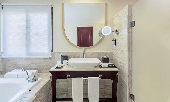 Grand Palladium Select White Sand - Wohnbeispiel Suite Gardenview (Zimmercodierung W2G)