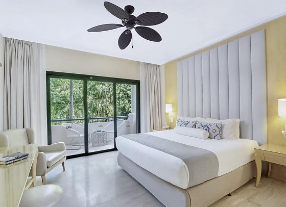 Grand Palladium Select White Sand - Wohnbeispiel Suite Gardenview (Zimmercodierung W2G)