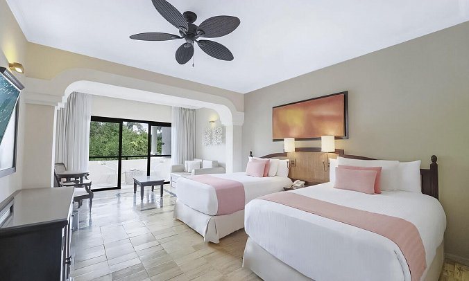 Grand Palladium Select White Sand - Wohnbeispiel Juniorsuite Beachside (Zimmercodierung J9O)