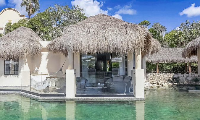 Grand Palladium Select White Sand - Wohnbeispiel Romance Bungalow by the Lake (Zimmercodierung BBC)