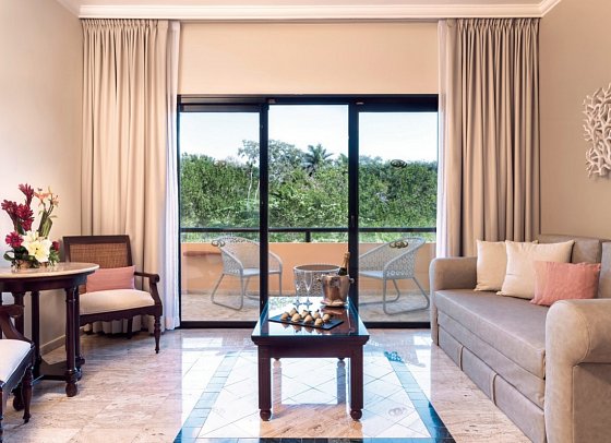 Grand Palladium Select White Sand - Wohnbeispiel Juniorsuite Gardenview (Zimmercodierungen JBG, JPG & JC1)