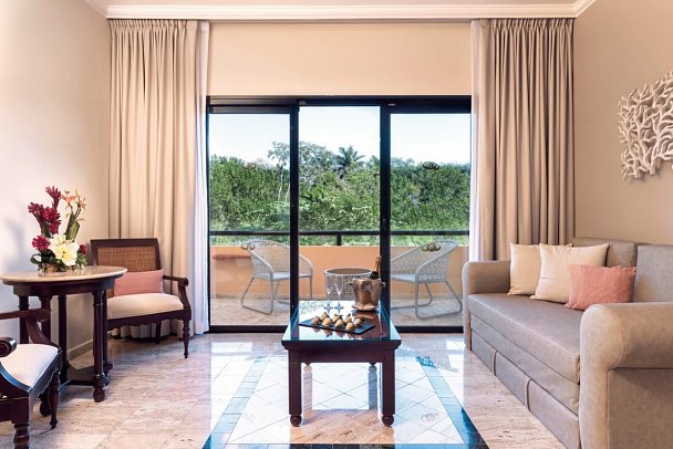 Grand Palladium Select White Sand - Wohnbeispiel Juniorsuite Gardenview (Zimmercodierungen JBG, JPG & JC1)