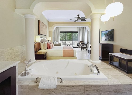 Grand Palladium Select White Sand - Wohnbeispiel Juniorsuite Gardenview (Zimmercodierung JBG/JPG)