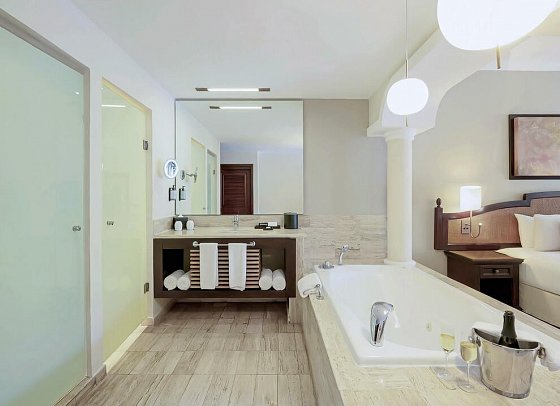 Grand Palladium Select White Sand - Wohnbeispiel Juniorsuite Gardenview (Zimmercodierung JBG/JPG)